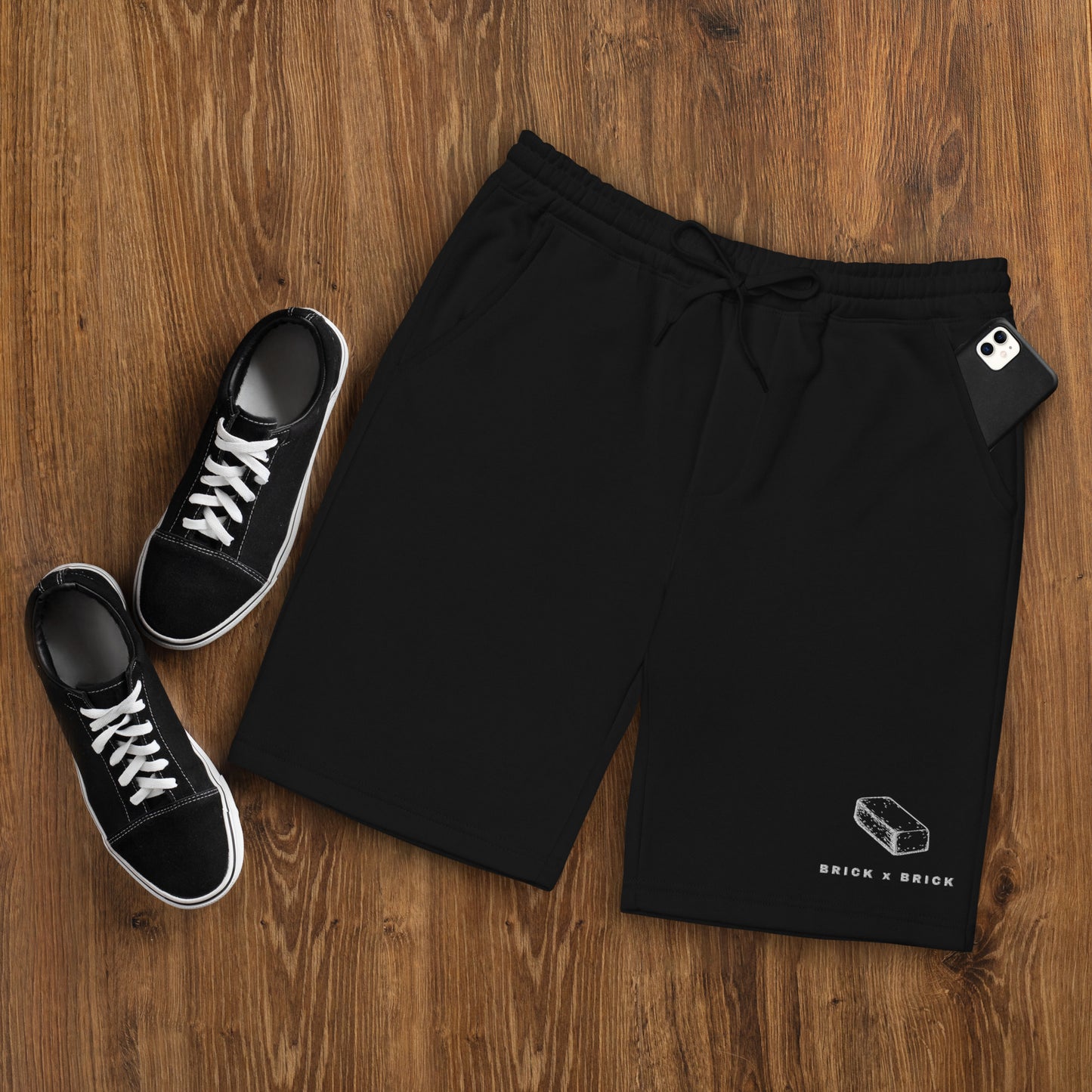 BRICK x BRICK Men's fleece shorts